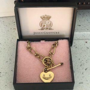 Juicy Couture Gold Chain Necklace